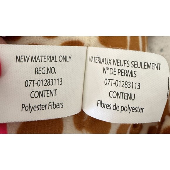 KellyToy Giraffe Plush Rattle Stuffed Animal 18" Kellytoy Soft Toy For All Ages - Picture 6 of 7